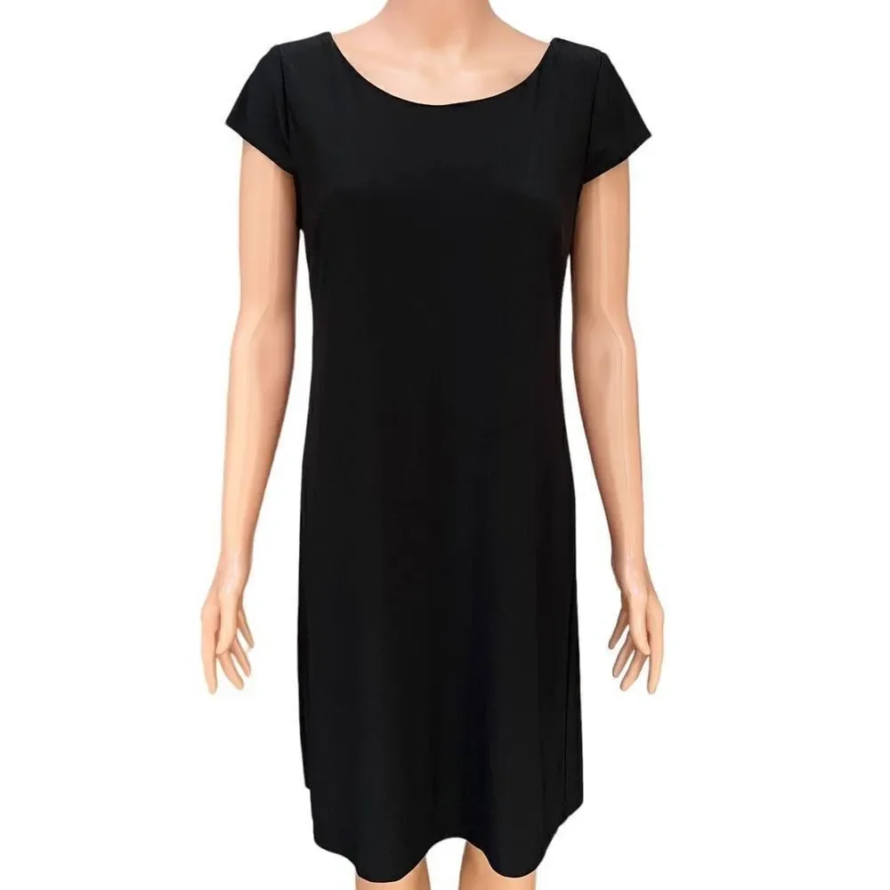 J.B.S. Ltd. Black stretchy dress size 8